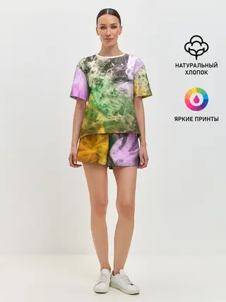 Женская пижама с шортами / ДЫМ | SMOKE