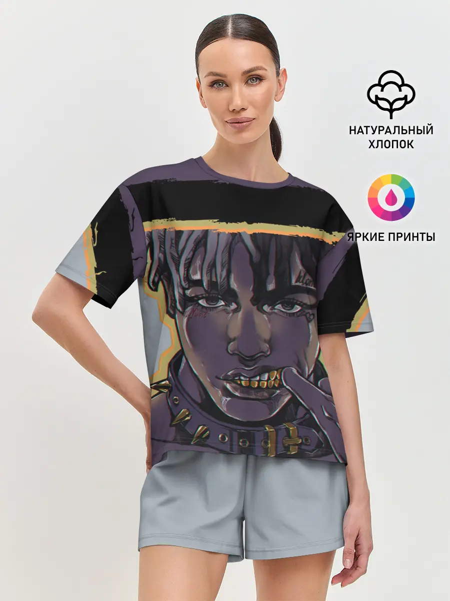 Женская пижама с шортами / NUMB | XXXTENTACION