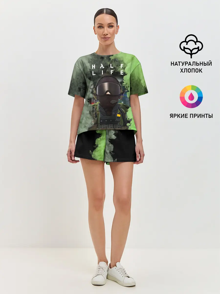 Женская пижама с шортами / Opposing Force | Half-Life