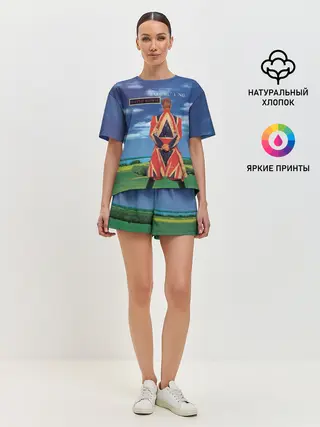 Женская пижама с шортами / Earthling - David Bowie