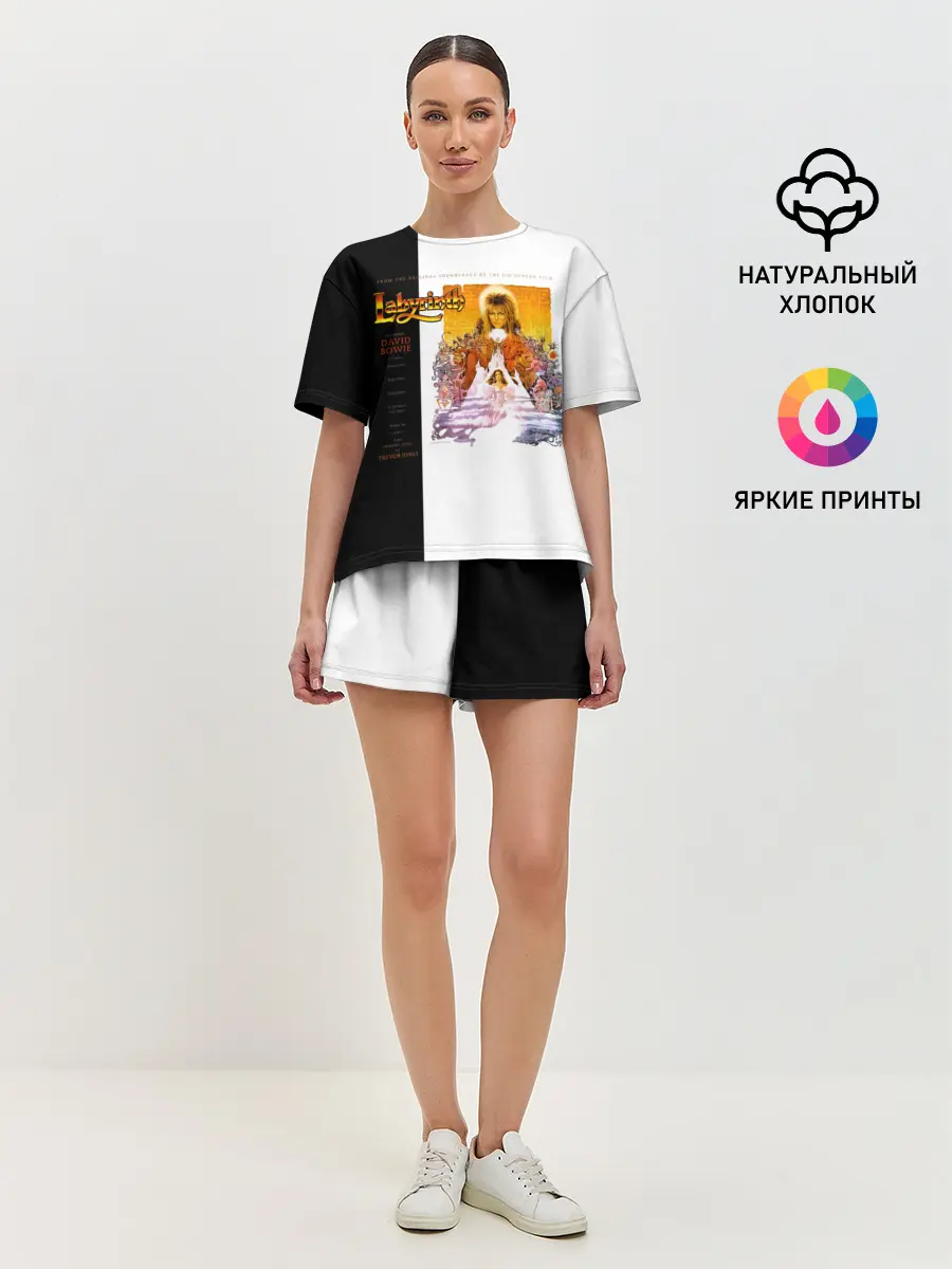 Женская пижама с шортами / Labyrinth - David Bowie