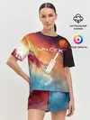 Женская пижама с шортами / Space X