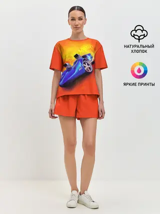 Женская пижама с шортами / Hot Wheels. Хот Вилс