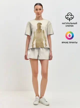 Женская пижама с шортами / Силуэт Нейта Дрейка Uncharted