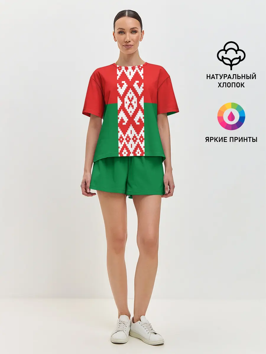 Женская пижама с шортами / Белоруссия