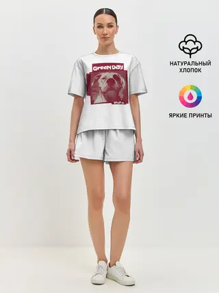 Женская пижама с шортами / Slappy - Green Day