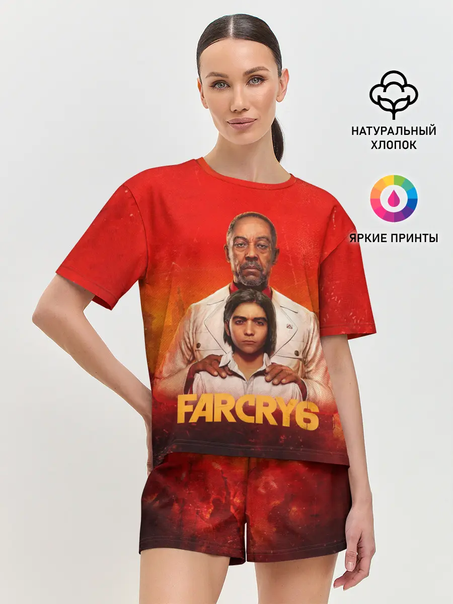 Женская пижама с шортами / Антон и Диего Кастильо FC6