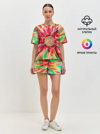 Женская пижама с шортами / Освобождение от 3D