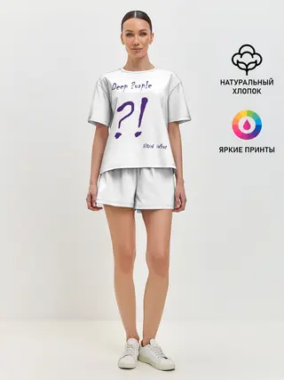 Женская пижама с шортами / Now What?! Deep Purple