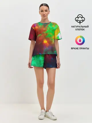 Женская пижама с шортами / Искра жизни