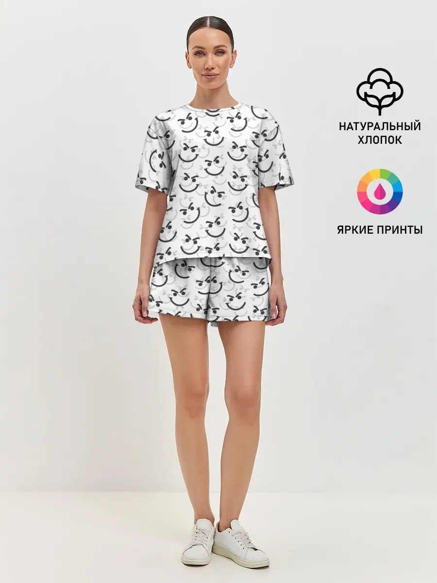 Женская пижама с шортами / BON JOVI HAVE A NICE DAY