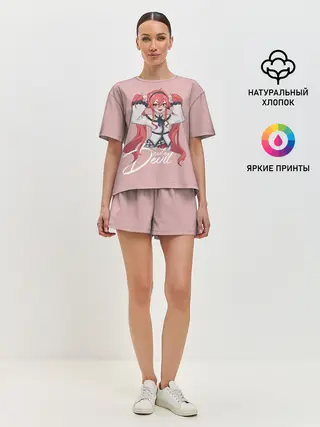 Женская пижама с шортами / Cute Devil Eris
