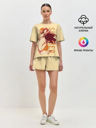 Женская пижама с шортами / Summer. Eris