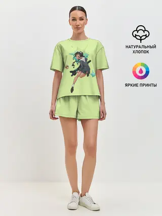 Женская пижама с шортами / Aonuma Neiru