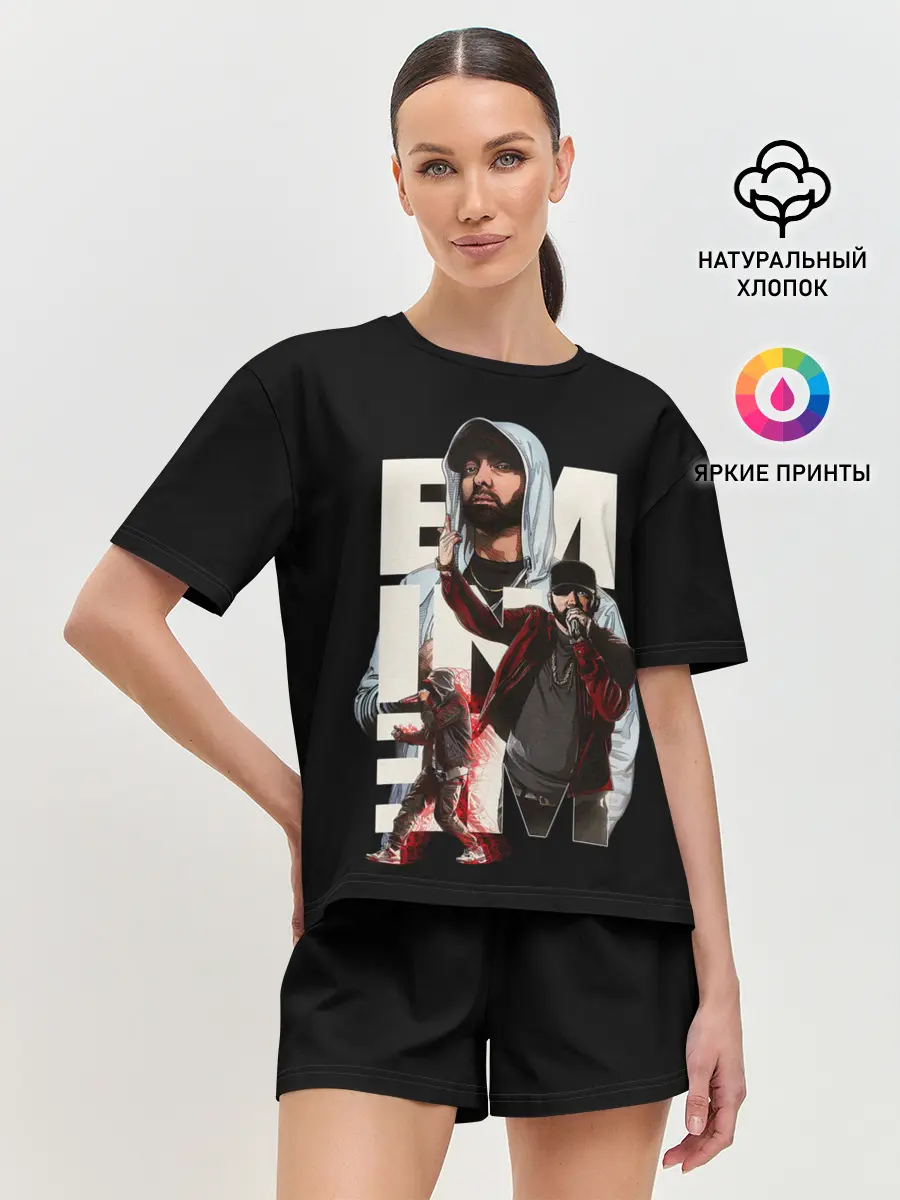 Женская пижама с шортами / Marshall Mathers