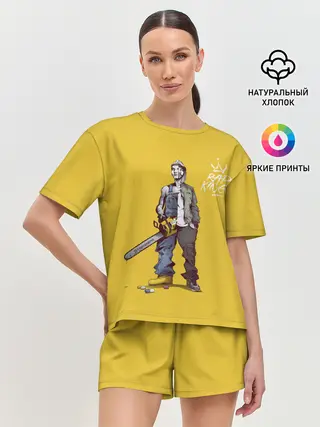 Женская пижама с шортами / Rap kings