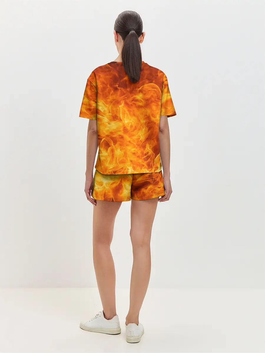 Женская пижама с шортами / Японский дракон | Japanese Dragon