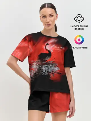 Женская пижама с шортами / Speak & Spell - Depeche Mode