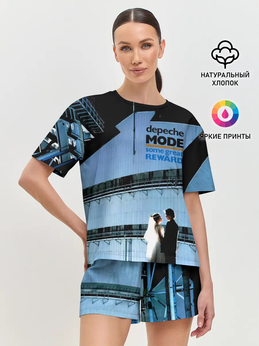 Женская пижама с шортами / Some Great Reward - Depeche Mode