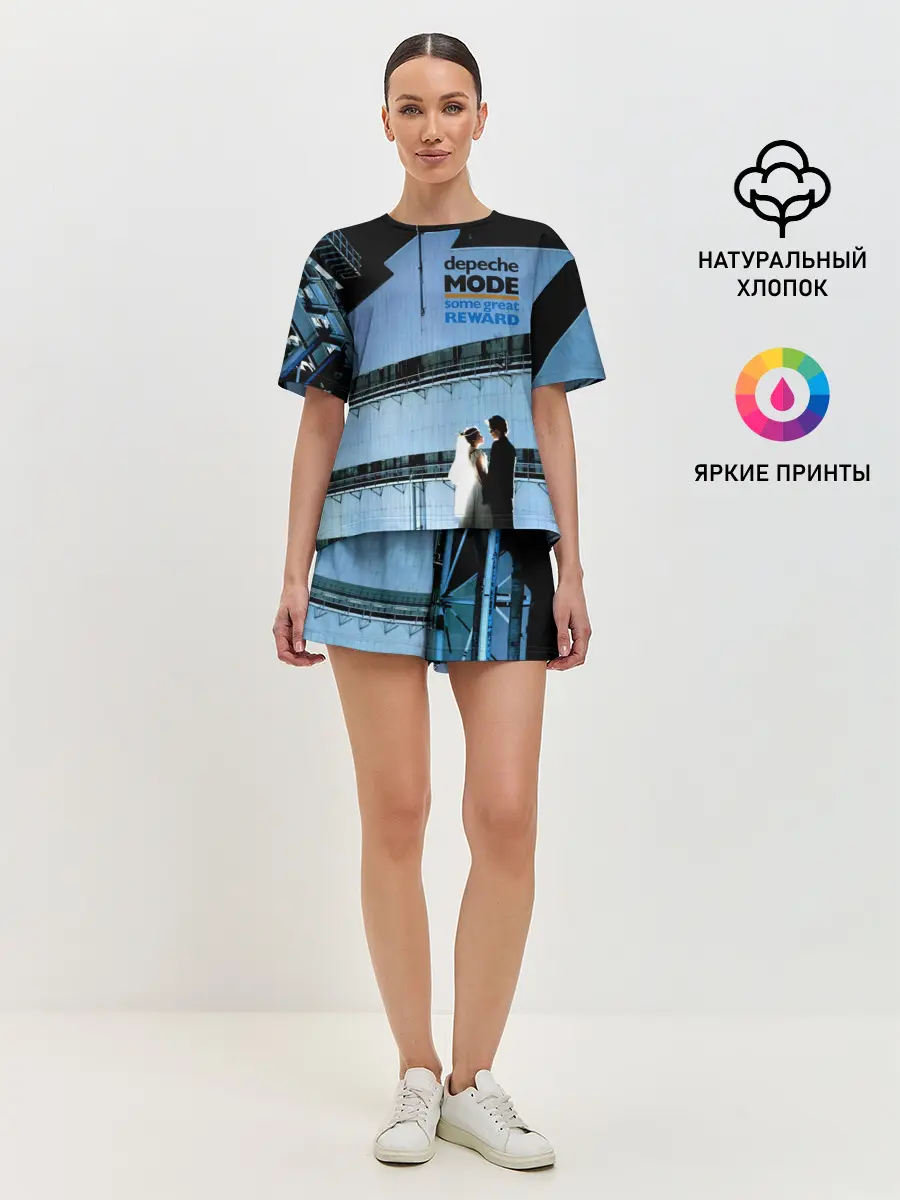 Женская пижама с шортами / Some Great Reward - Depeche Mode