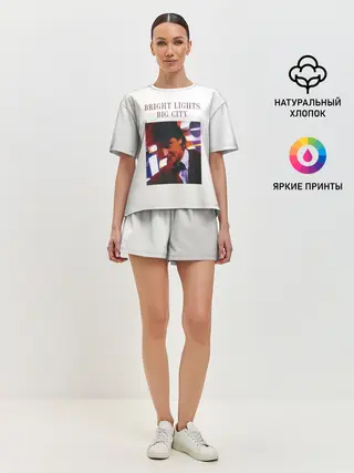 Женская пижама с шортами / Bright Lights, Big City - Depeche Mode