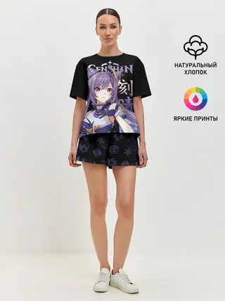 Женская пижама с шортами / Кэ Цин, Genshin Impact