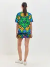 Женская пижама с шортами / Цветы и узоры - Калейдоскоп