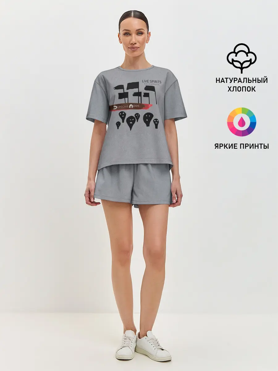 Женская пижама с шортами / LiVE SPiRiTS SOUNDTRACK - Depeche Mode