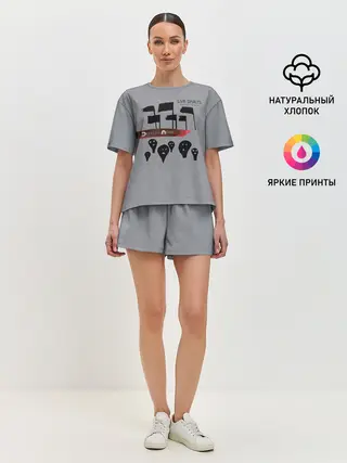 Женская пижама с шортами / LiVE SPiRiTS SOUNDTRACK - Depeche Mode