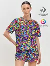 Женская пижама с шортами / Снаперсы