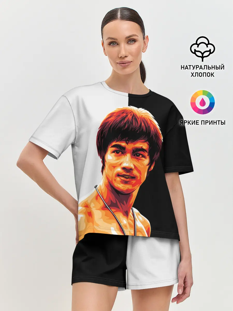 Женская пижама с шортами / Bruce Jeet Kune Do