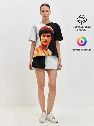 Женская пижама с шортами / Bruce Jeet Kune Do