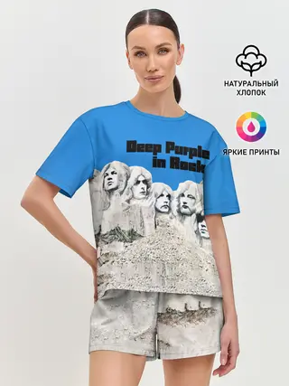 Женская пижама с шортами / Deep Purple in Rock