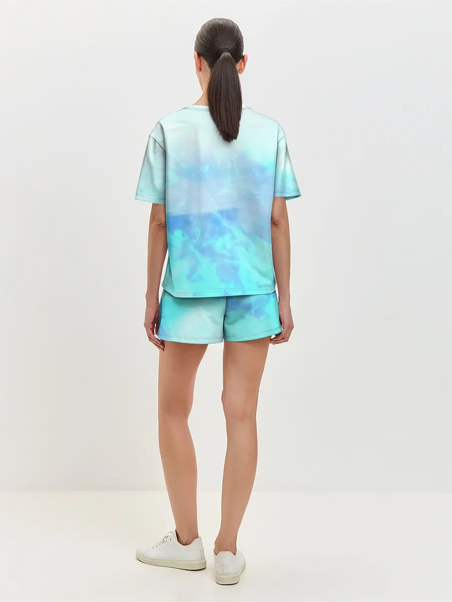 Женская пижама с шортами / Гань Юй | Ganyu | Геншин Импакт