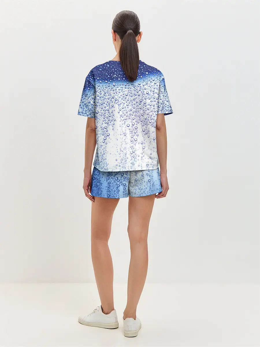 Женская пижама с шортами / После дождя