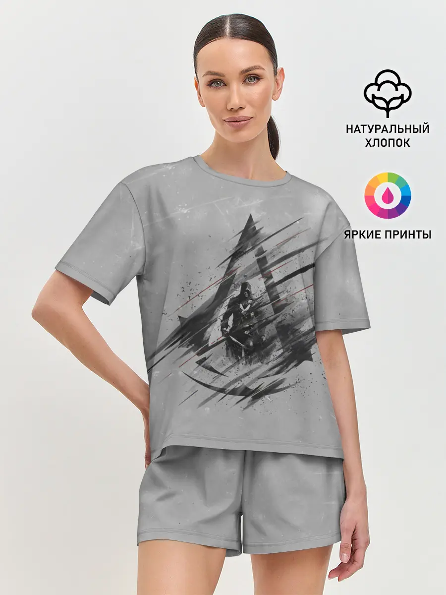 Женская пижама с шортами / Знак Ассасинов