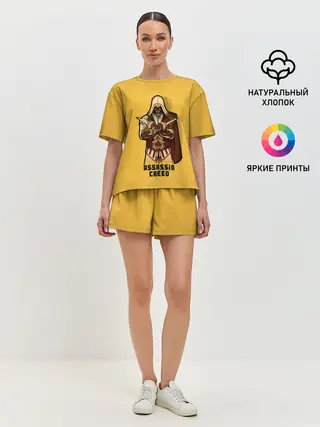 Женская пижама с шортами / Тихий убийца