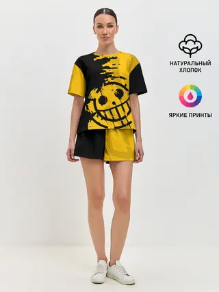 Женская пижама с шортами / ONE PIECE PIRATES / ПИРАТЫ