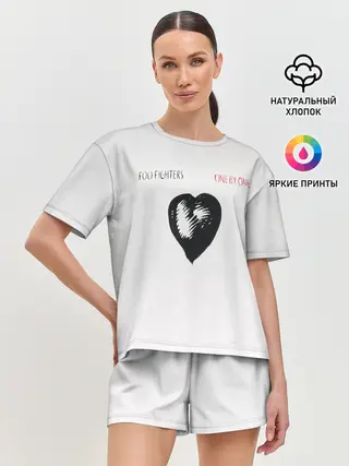 Женская пижама с шортами / One by One - Foo Fighters
