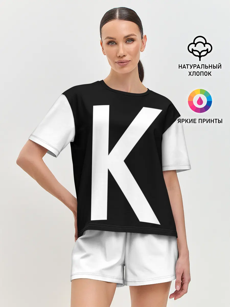 Женская пижама с шортами / Давай давай кальмар! Форма