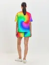 Женская пижама с шортами / Pepe rainbow