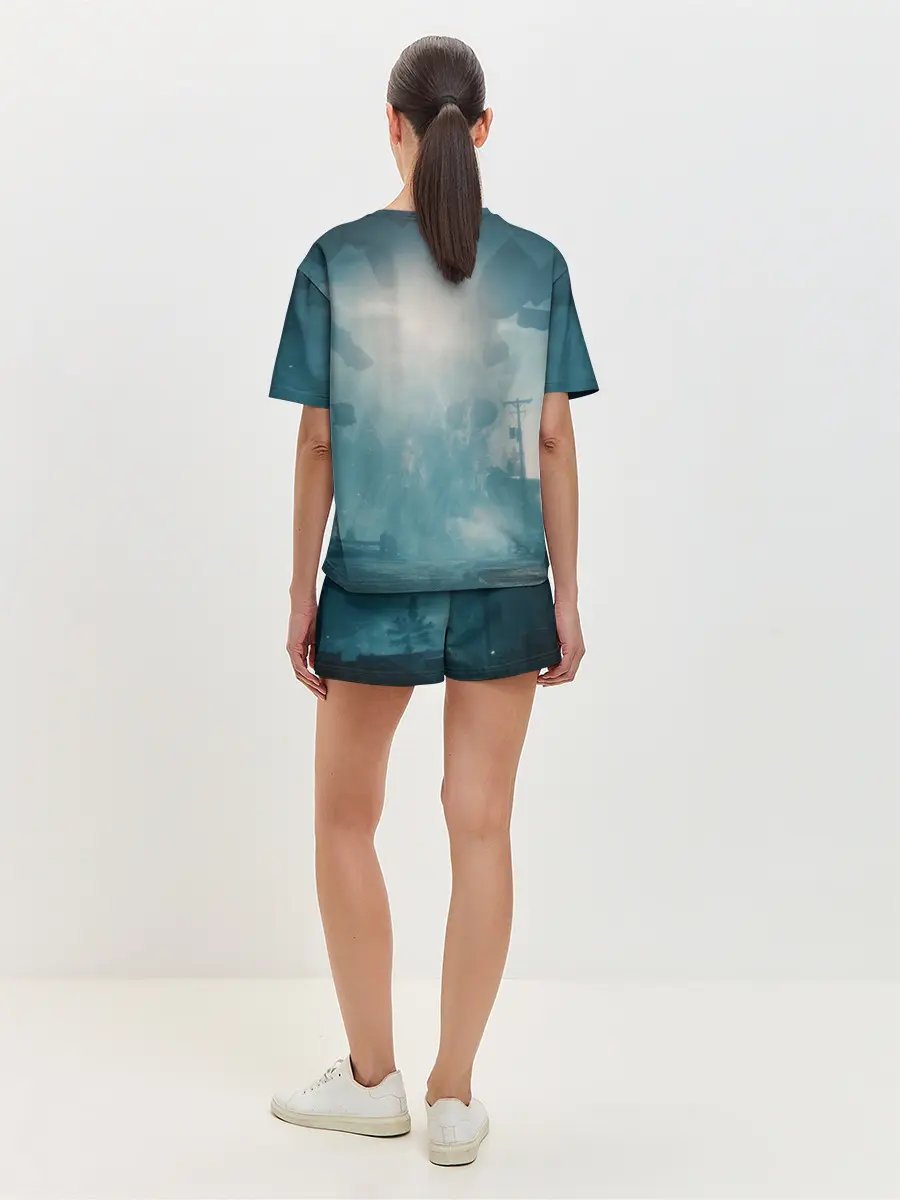 Женская пижама с шортами / Алан Уэйк арт