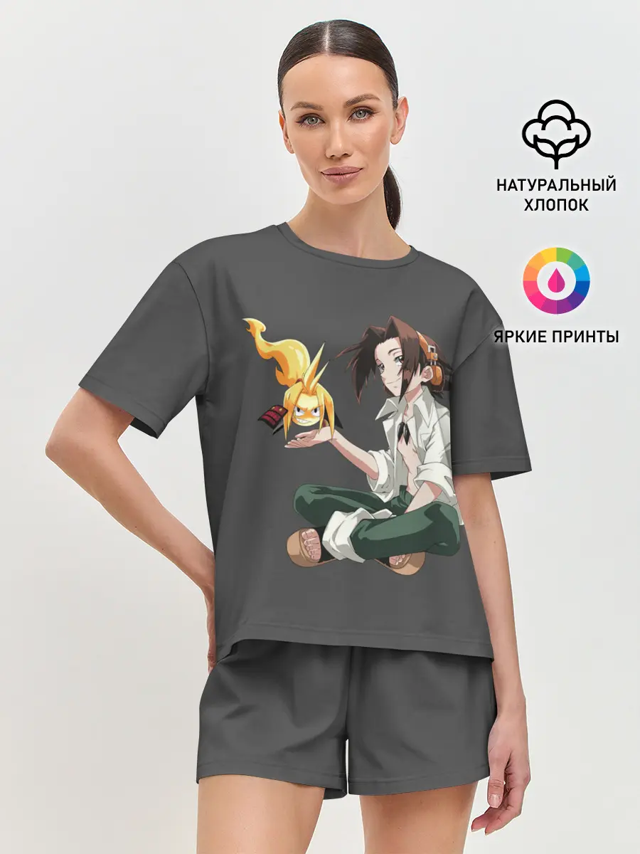 Женская пижама с шортами / Веслый Йо