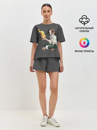 Женская пижама с шортами / Веслый Йо