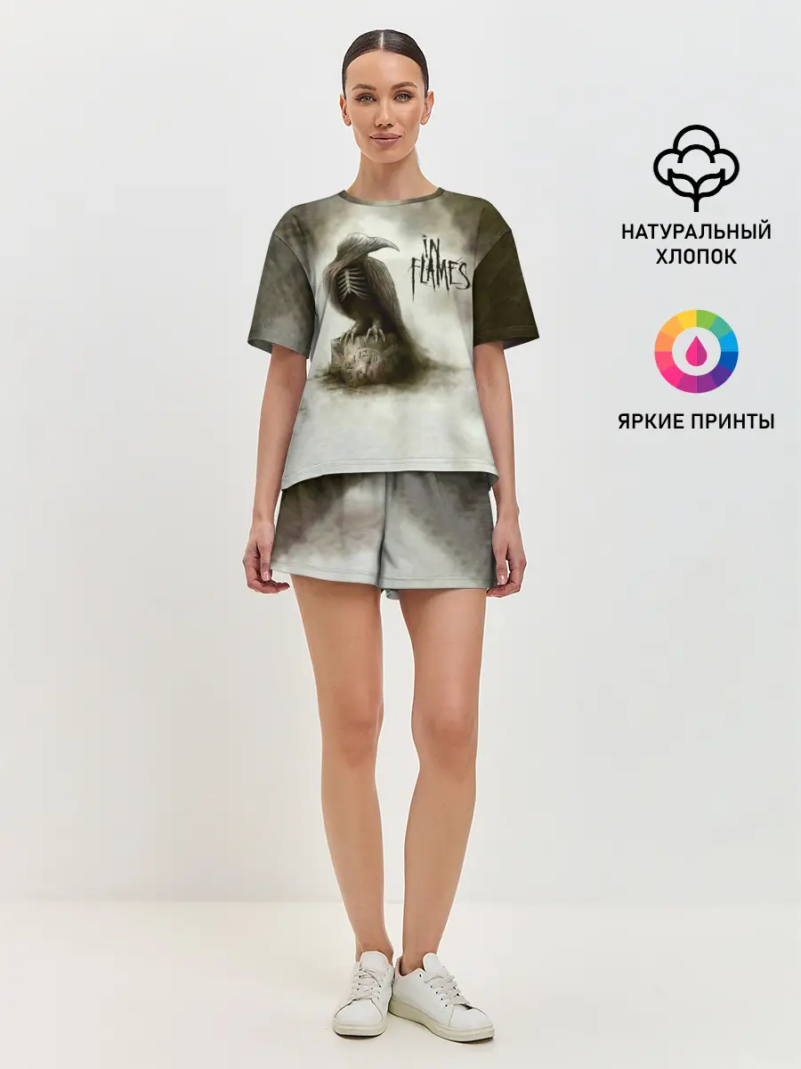 Женская пижама с шортами / Sounds of a Playground Fading - In Flames