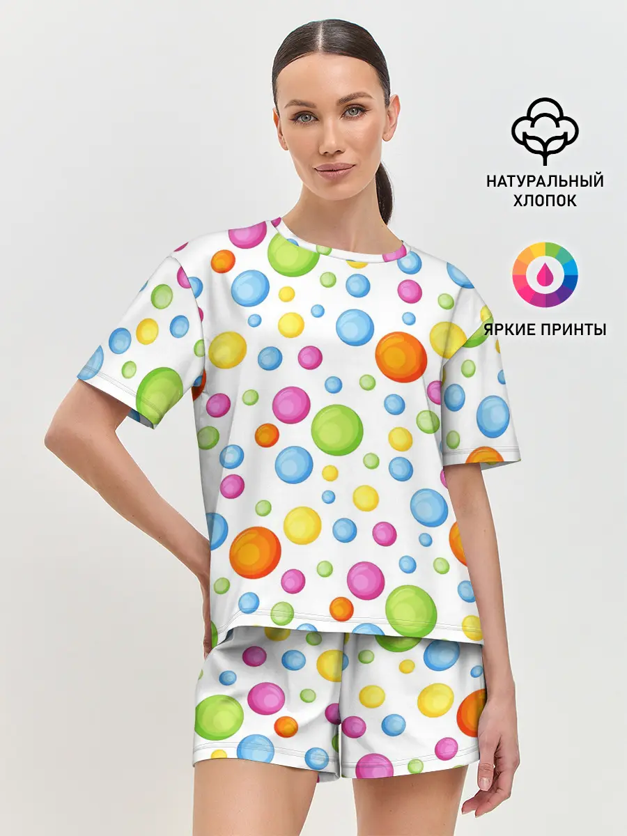 Женская пижама с шортами / СИМПЛ ДИМПЛ | SIMPLE DIMPLE