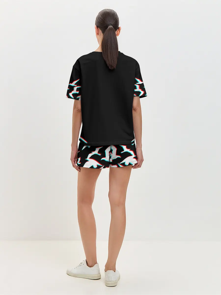 Женская пижама с шортами / Alan Wake Glitch