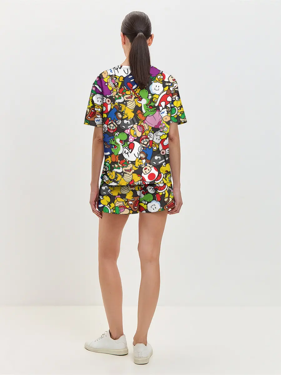 Женская пижама с шортами / Mrio ALLSTARS