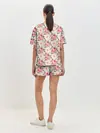 Женская пижама с шортами / полевые цветочки