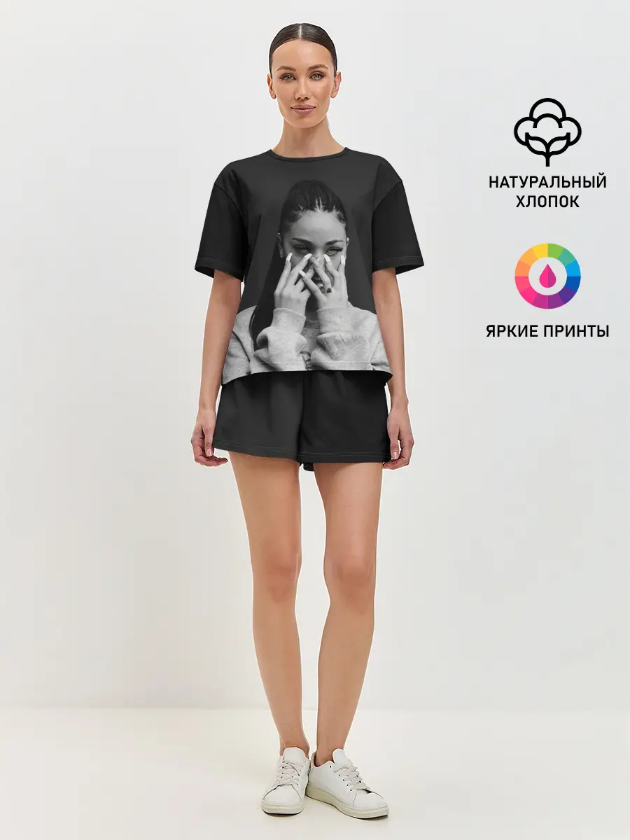 Женская пижама с шортами / Бхад спряталась